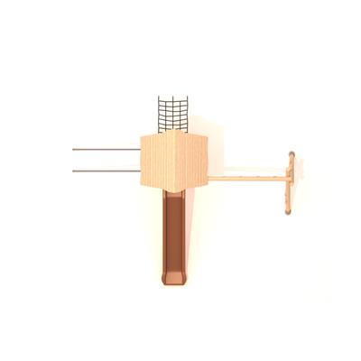 Ahşap Çocuk Parkı 4.5x5m, Bir Kuleli Bir Kaydıraklı Model