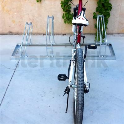 Bisiklet Park Yeri Dörtlü Galvaniz, Park Sehpası 40x140 cm