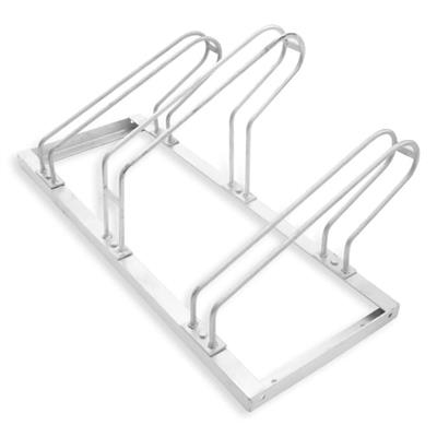 Bisiklet Park Yeri Üçlü Galvaniz, Park Sehpası 40x105 cm