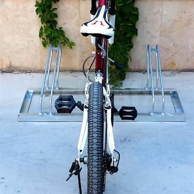 Bisiklet Park Yeri Üçlü Galvaniz, Park Sehpası 40x105 cm