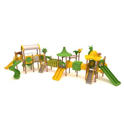 Dış Mekan Çocuk Oyun Parkı 8x17m, Mega Seri