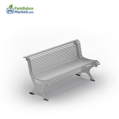 Modern Seating Bench with Cross Legs