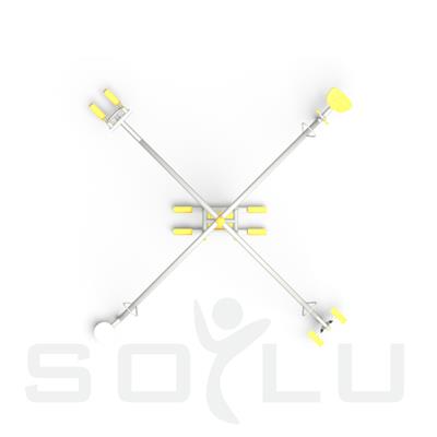 Çocuk Fitness Seti, Bacak Açma Esnetme Aleti, Step Aleti, Bisiklet, Havada Yürüyüş Aleti (2li), Bel Esnetme Aleti