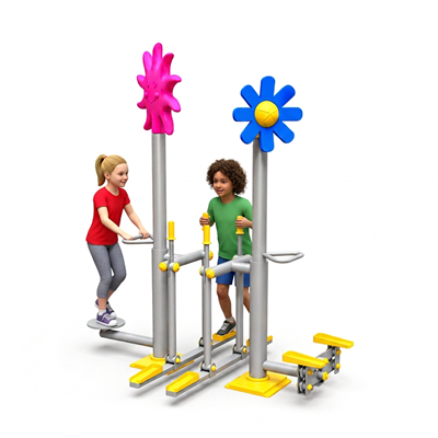 Çocuk Fitness Seti, Bel Esnetme Aleti, Havada Yürüyüş Aleti (2li), Step Aleti