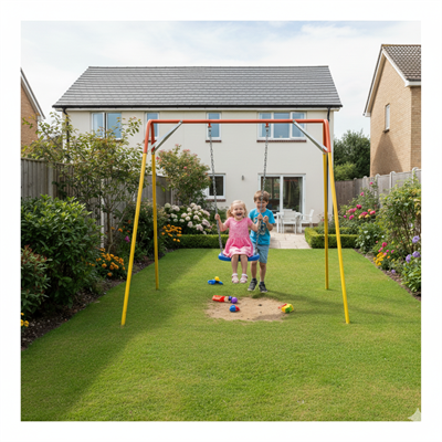 Çocuk Oyun Elemanı MSL100, Mini Salıncak Tekli