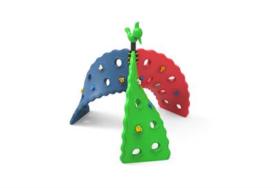 Çocuk Oyun Elemanı, 3 Burgulu Tırmanma 300x300cm