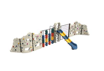 Çocuk Oyun Elemanı KY09, Kaydıraklı Tırmanma Duvarı