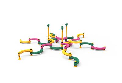 Sarmaşık Tırmanma, Çocuk Oyun Elemanı 800x1000 cm