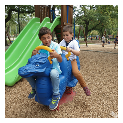 Çocuk Oyun Elemanı, Yaylı Oyuncak, Ejderha Zıpzıp