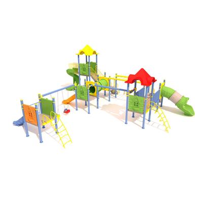 Çocuk Oyun Parkı, Altı Kuleli Dört Kaydıraklı 10mx9,5m