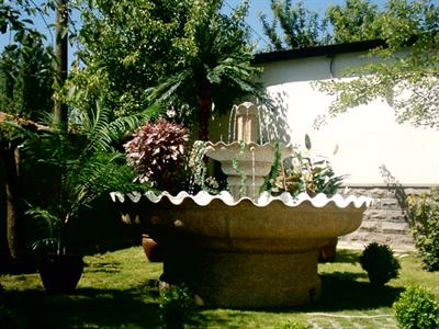 Dekoratif Süs Havuzu Fiberglass 230cm Yuvarlak