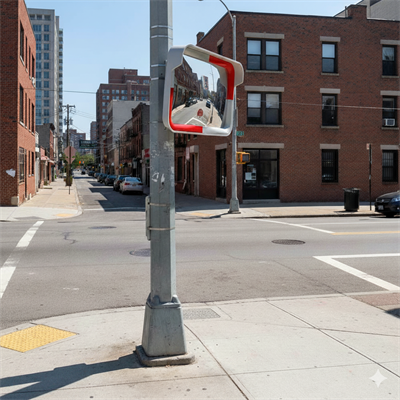 Dikdörtgen Trafik - Güvenlik Aynası 40 x 60 cm