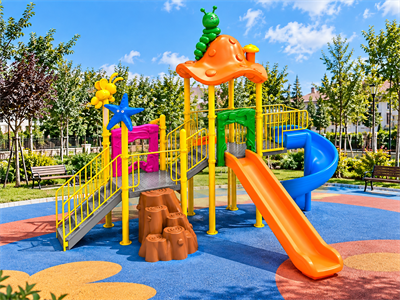 Dış Mekan Çocuk Oyun Parkı 6x6m, Mantar Çatılı