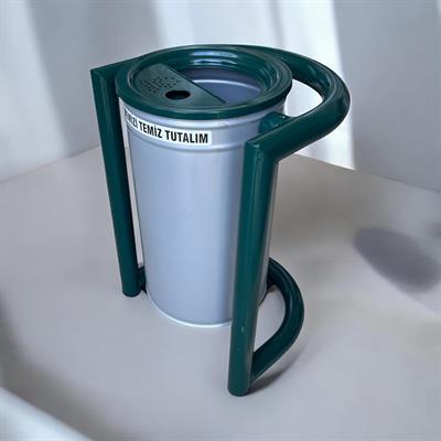 Dış Mekan Çöp Kovası SGC07B, Metal Sallanır 30L