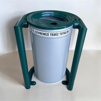 Dış Mekan Çöp Kovası SGC07B, Metal Sallanır 30L