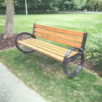 Dış Mekan Oturma Bankı, Alüminyum Döküm Park Bankı