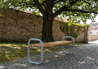 Dış Mekan Oturma Bankı, 145 cm Arkalıksız Model