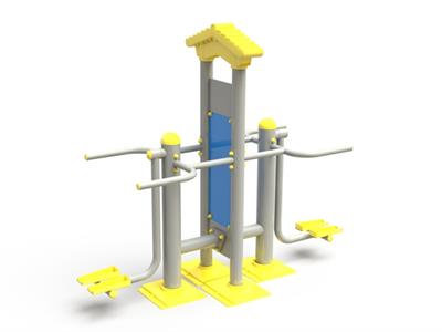 Dual Lateral Swing PF-01 – Outdoor Fitness Equipment for Two Users