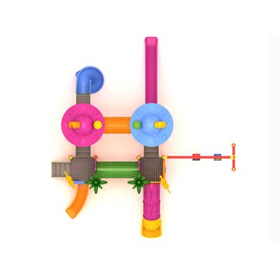 Çocuk Oyun Grubu 9x8m, Dört Kuleli Dört Kaydıraklı