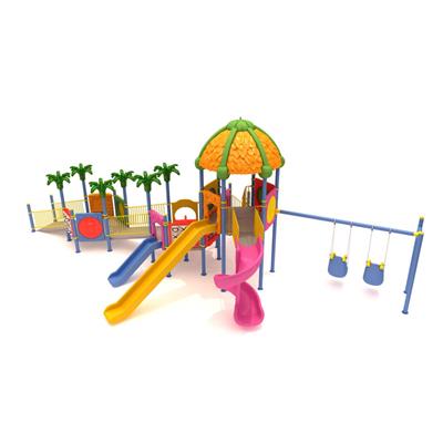 Engelli Çocuk Oyun Parkı 15x7m, İki Adet Engelli Salıncak İlaveli