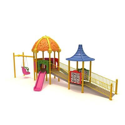 Engelli Çocuk Oyun Parkı 10x5m, Engelli Salıncak İlaveli