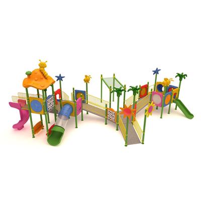 Engelli Çocuk Oyun Parkı 11x13m, Mantar Çatılı Model