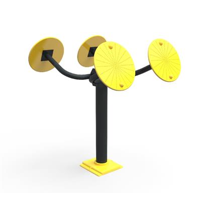 Hasır Desen Disk (1 Takım – 2 Adet) | Dış Mekan Fitness Aleti Parçası