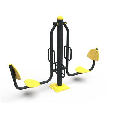 Hasır Desen Oturak ve Sırtlık – Dış Mekan Fitness Ekipmanı | 1 Takım (2 Adet)