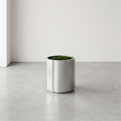 İç ve Dış Mekan Paslanmaz Çelik Saksı 66x46x40 cm – 96 L