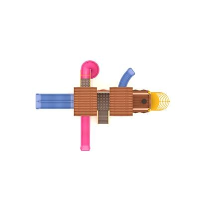 Dış Mekan Çocuk Oyun Parkı - TRN-03 Tren Temalı Modeli