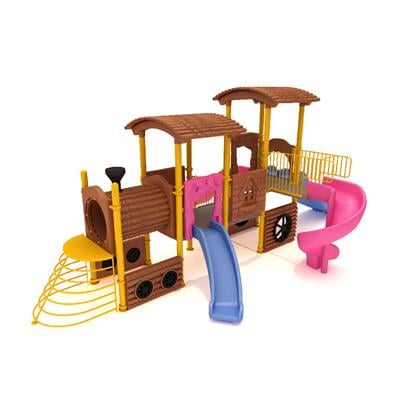 Dış Mekan Çocuk Oyun Parkı - TRN-03 Tren Temalı Modeli