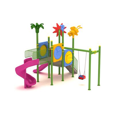 Dış Mekan Çocuk Parkı, İki Kuleli, İki Kaydıraklı, Salıncaklı, Çocuk Oyun Grubu