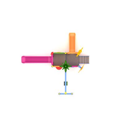 Çocuk Oyun Parkı, İki Kuleli, İki Kaydıraklı, Salıncaklı, Çocuk Oyun Grubu
