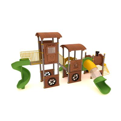 Dış Mekan Çocuk Oyun Parkı - TRN-02 Tren Temalı Model