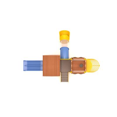 Tren Temalı Çocuk Oyun Grubu - TRN-01 Modeli