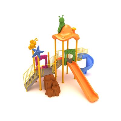 Dış Mekan Çocuk Oyun Parkı 6x6m, Mantar Çatılı