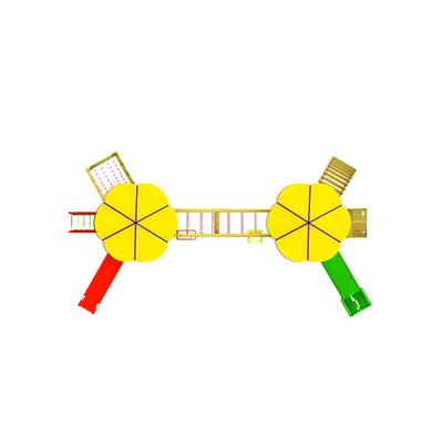 Ahşap Çocuk Oyun Parkı SG01, Üç Salıncaklı Model