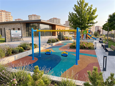 İkili Salıncak, Standart Tip Park Salıncağı 114x2mm