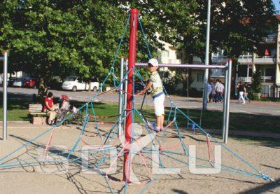 İp Tırmanma Oyun Parkı, h2.5m 4 Ayaklı