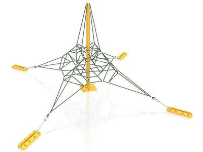 İp Tırmanma Oyun Parkı, h2.5m 4 Ayaklı