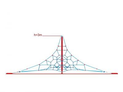 Halat Tırmanma h3m Dört Ayaklı Piramit