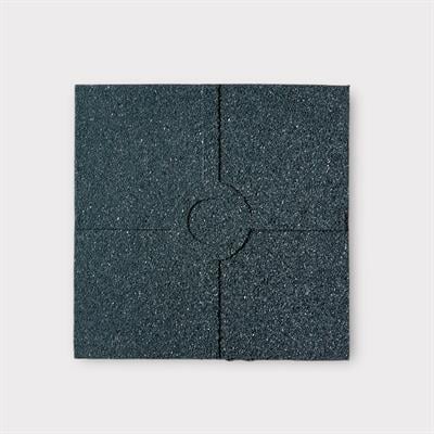 Green Rubber Floor Tile 40x40x2 cm – 35m² Pack (Adhesive Included)