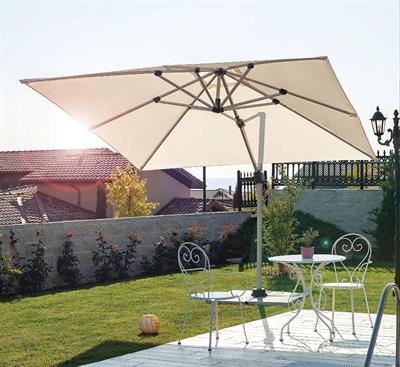 Kollu Teleskopik Sistem Güneş Şemsiyeleri 300x300 cm