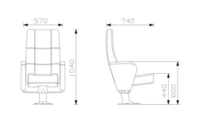 Konferans Koltuğu / SHS-2032