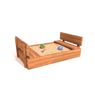 Kum Havuzu Ahşap Oturmalı KMH220, Oyun Elemanı