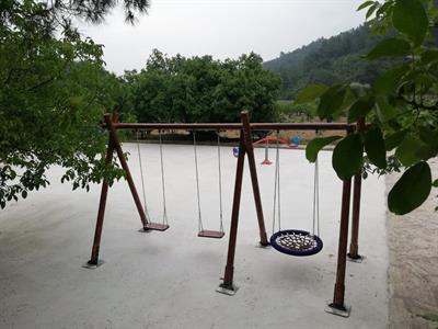 Kütük Ahşap Salıncak SG209, Erişkin ve Kuluçka Salıncak Koltuğu