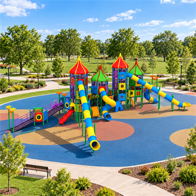 Mega-Size Inclusive Playground – 15 x 34 m