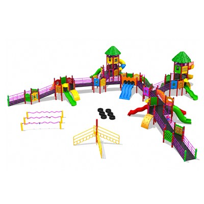 Mega-Size Inclusive Playground – 33 x 34 m