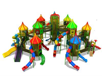 Mega Boy Çocuk Oyun Parkı, 13 Kuleli 23.5 x 25.7 m