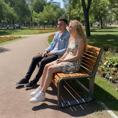 Modern Line Arkalıklı Alüminyum Döküm Bank SGB21 